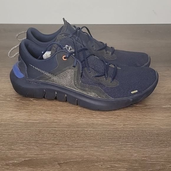 Nike Flex 2021 RN Run Midnight Navy Blue Black CW3408-400‎ Mens 12 - Picture 3 of 6